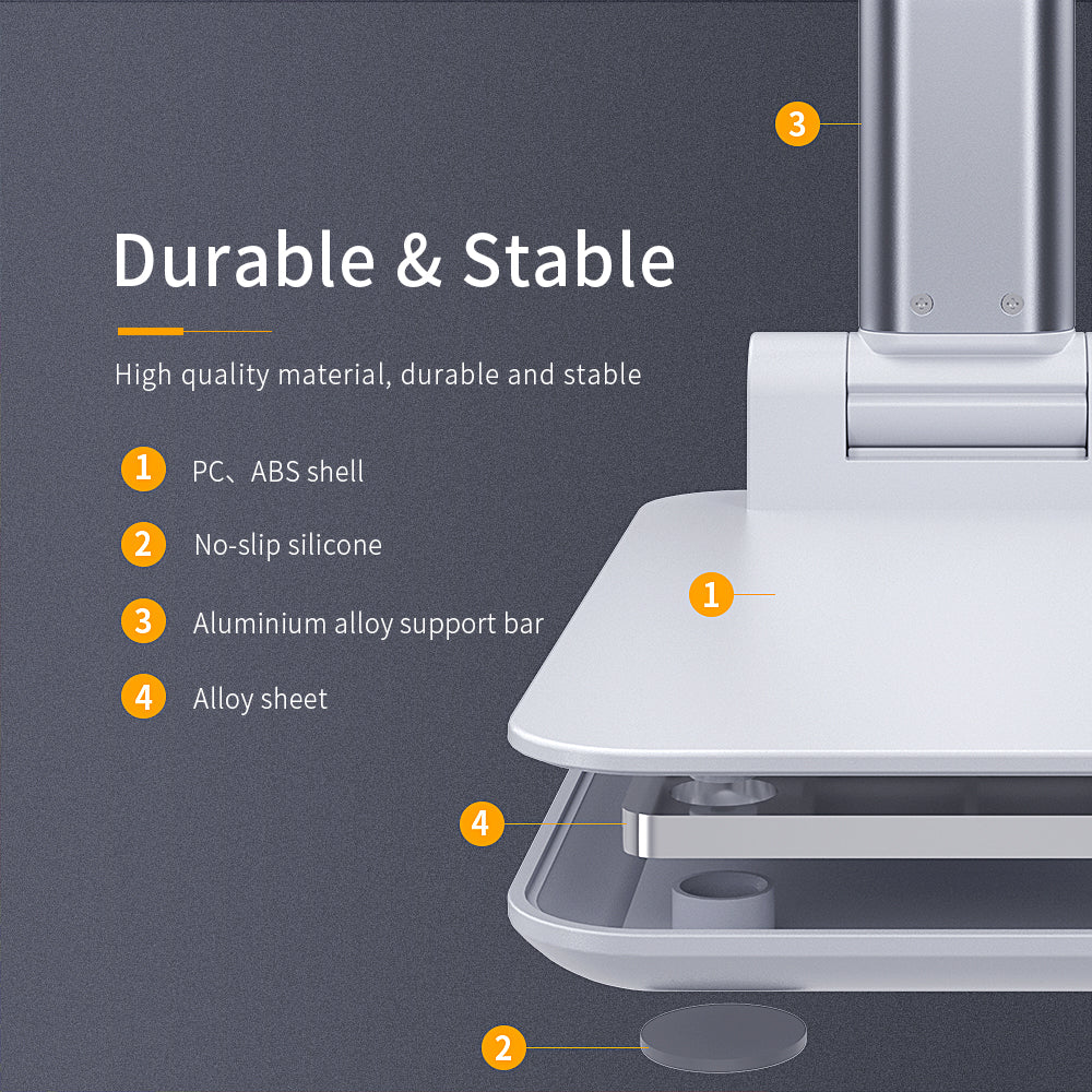 GripDock Pro- Adjustable stand for Phone and Tablet